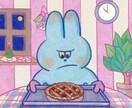 動物のキャラクターのイラストをお描きします 優しいタッチのイラストが好きな方、お気軽にご相談ください♪ イメージ4