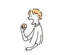 気軽に依頼♪シンプルアイコン用イラスト作成します ちょっと気軽にオリジナルのイラストが欲しいにおすすめです イメージ3
