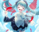 版権イラスト描きます 版権キャラをお好きなイメージで描かせていただきます イメージ2