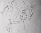 ラフ（落書き）を描きます このサービスは現在受け付けていません イメージ3