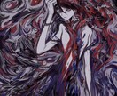 ダークな世界観のイラスト描きます モニター価格として50％OFFで提供します！ イメージ3