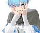 最短3日！魅力的なキャラクターのイラスト描きます 立ち絵やアイコンに♪TRPG・Vtuberなど幅広い用途！ イメージ1
