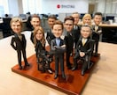 写真から作るフィギュア｜会社・グループ似顔人形ます 大人数 同僚 送別会・歓迎会 プレゼント 法人 周年記念 イメージ7