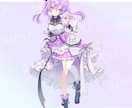 キャラクターイラストを描きます サムネイルや立ち絵、VTuberデザインを考えます！ イメージ3