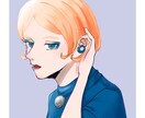 SNS等のかっこいいアイコン描きます オリジナル◎色鮮やかで爽やかなアイコンをお届けします♪ イメージ3