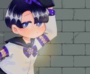 SNSアイコンや立ち絵の作成をします デフォルメされたキャラクターが描けます。 イメージ3