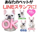 ペットの写真からLINEスタンプ作成します 世界にひとつの可愛いスタンプ作ります イメージ1