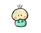 筆と色鉛筆でイラスト描きます アナログ感のあるあったかい絵を描いています イメージ2