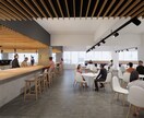 オフィス・店舗3Dパースをリアルに表現しますます 図面があれば短納期で対応可能です。動画制作もご相談可。 イメージ5