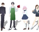 立ち絵や一枚絵など用途に合わせたイラスト作成します 配信者やVTuberさん向け他ジャケットイラストや書籍用など イメージ2