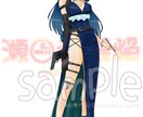 立ち絵作ります 全身イラストや、腰から上のイラストご用意します！ イメージ3