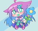 ミニキャライラストお描きします あなたのキャラクターの可愛いミニキャライラストを制作します。 イメージ2