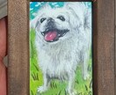 犬猫ペットなんでも描きます デジタルでは味わえない手描きの思い出を手のひらサイズに イメージ4