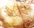 動画の挿絵やメニューに！食欲そそるゴハン描きます どんな料理も思わず食べたくなるアニメタッチの料理にします！ イメージ4