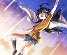 商用利用可！ご希望のイラストお描きします 版権、創作、設定画、一枚絵、アイコン、立ち絵など イメージ2