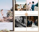 海外センスのお洒落なウェルカムボードお作りします 【プロの写真加工付き】カリグラフィー結婚式アイテム_MD2 イメージ1