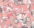 人物イラスト制作します あなたのキャラに色気ある魅力をプラスしませんか？ イメージ7