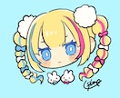 かわいいミニキャラアイコン描きます もちっとデフォルメキャラで可愛くアピール イメージ2