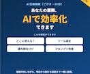 業務のAI活用法をビデオで提案します 「何にどう使えるか」を一緒に整理。次の一歩まで イメージ1