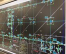 CADで施工図面を訂正します 手書きチェック内容をCAD図面に反映します。 イメージ2