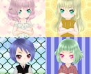 かわいいミニキャラ作成します 即日納品します！髪型も服装も選べる｜色・柄 変更もOK！ イメージ10