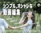 映画風動画編集・スライドショーなど作成します 映画風に商品PRや、思い出映像を編集します！ イメージ1