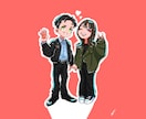 二次元キャラクター似顔絵描きます かわいく、かっこいい二次元キャラクターになれちゃいます！ イメージ6