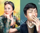 リアルなタッチで油絵風の似顔絵を描きます ★印刷対応可能！★高品質な油絵風イラストをお届け イメージ7