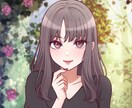 SNSで話題にできる！アニメ風似顔絵描きます アニメのスクショ風似顔絵です！ イメージ1