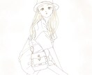 ふんわり優しい雰囲気の似顔絵お描きします シンプルなカラーと柔らかいタッチで、お写真をイラストにします イメージ6