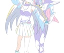 アニメ原画風塗り＋アニメ塗り2枚制作します アニメーター歴あり！絵柄寄せ可能！ イメージ5