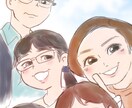 5～8名様用☆想像以上の似顔絵をお描きします 一生記憶に残る唯一無二のプレゼントを イメージ2