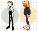 キャラデザ・デフォルメキャライラスト描きます 老若男女／人外などご希望のキャラクターに幅広く対応します イメージ6