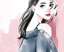 モードでおしゃれなアイコンイラスト描きます 華やか＆美しい！プレゼントにも◎ イメージ7