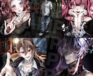 早い納品可能！彩度のすごいカッコイイ絵を描きます 一度見たら二度と忘れないかっこいいイラスト提供します！ イメージ3
