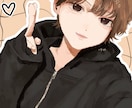 厚塗り 腰上イラスト描きます ハイコントラストで雰囲気のある作品が得意です イメージ3