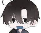 もちもちかわいいデフォルメアイコン制作致します ちまっこくてかわいいアイコン用のデフォルメを製作いたします！ イメージ4