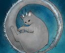 不思議な猫ちゃんを生み出します 猫＋〇〇(動物など)のイラストを描きます イメージ1