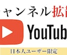 日本人チャンネル登録者数10人増やします 100%アクティブユーザーに限定し拡散 イメージ1