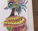 イラスト製作します 心を込めて孔雀のイラスト製作します イメージ1