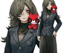 キャラクターデザイン&立ち絵制作します ゲーム、TRPG、動画素材に。厚塗り風の絵柄です。 イメージ2