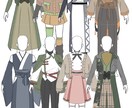 trpgなどで使用できる立ち絵を描きます 少しであれば絵柄を変更可能です。 イメージ7