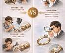 ジュエリー修理できるか判断します ジュエリー修理 石留め 構造診断 リング修理 イメージ4