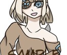 あなたの考えた女子キャラクターを描きます 武器の装備可！Twitterのアイコンにも イメージ2