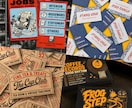 お店の世界観が伝わるショップカード・名刺を作ります ポップ・レトロ・アメリカンで印象に残る一枚を イメージ1