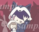 他とは違う！可愛らしい歌ってみたのイラスト描きます 【3件のみ最低価格での販売】絵柄は他の出品を見てください イメージ4