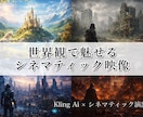 初出品価格｜ AIで映画のような映像を制作します KLING AI使用・シネマティック演出 イメージ1