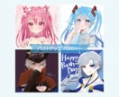 とってもかわいいキャラクターイラスト描きます 立ち絵！ミニキャラ！1枚絵！ゆるきゃら！グッズ！ イメージ7