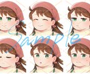 ゲーム・IRIAMなど立ち絵の制作承ります １つ500円で表情差分の追加も可能です イメージ4