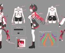 歌ってみた、サムネイル、立ち絵等のイラスト描きます MVイラスト/サムネイル/パーツ分けイラスト 等 イメージ6